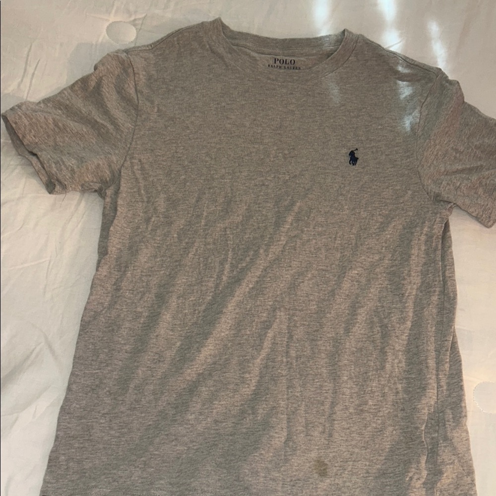 Polo by Ralph Lauren Gray Short Sleeve Tee